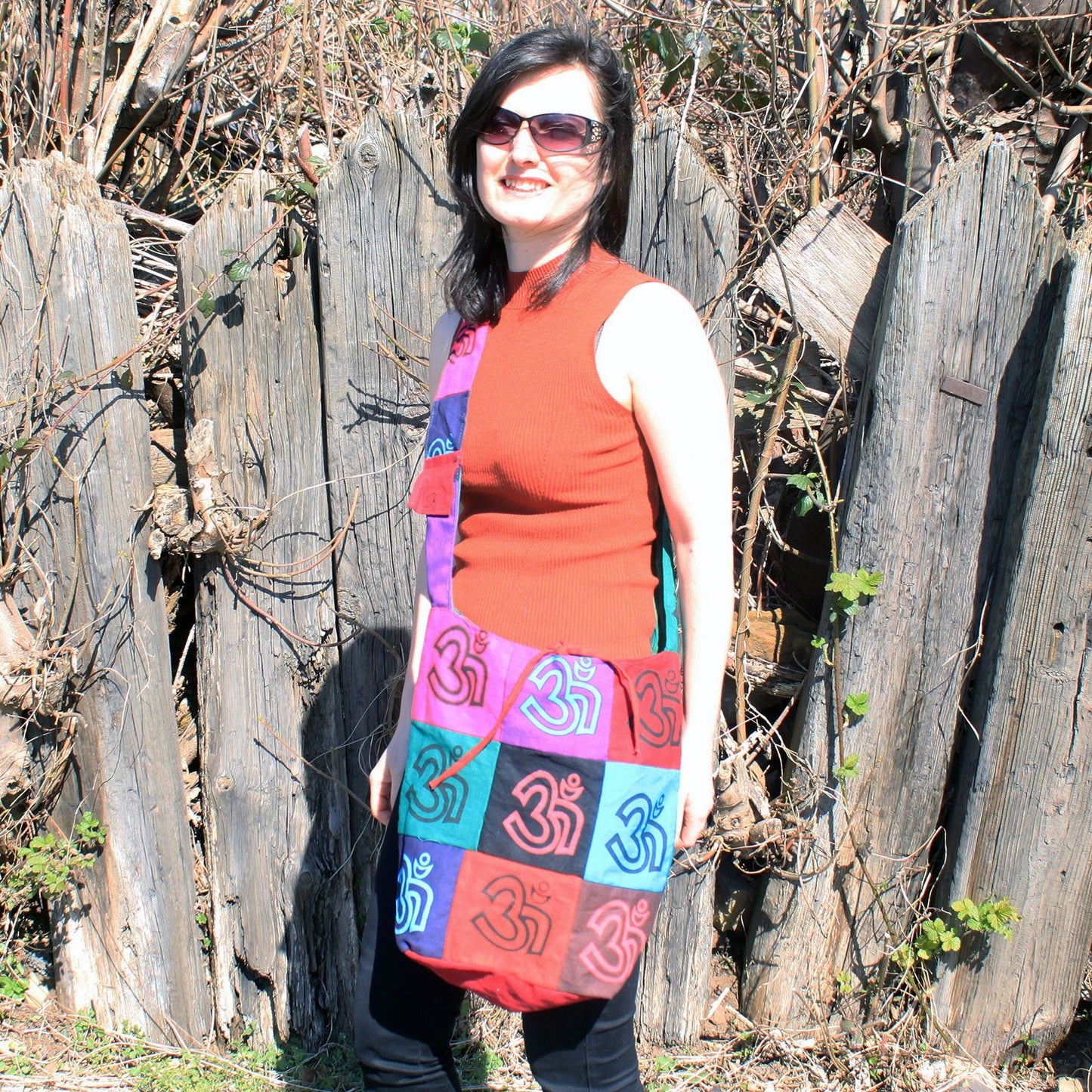 Cotton Patch Sling Bags - OM