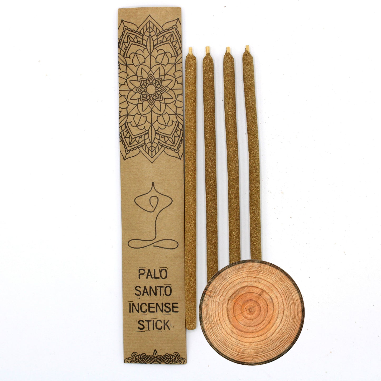 Bundle of long, thick natural incense sticks with a rustic texture, perfect for aromatic cleansing and home fragrance.