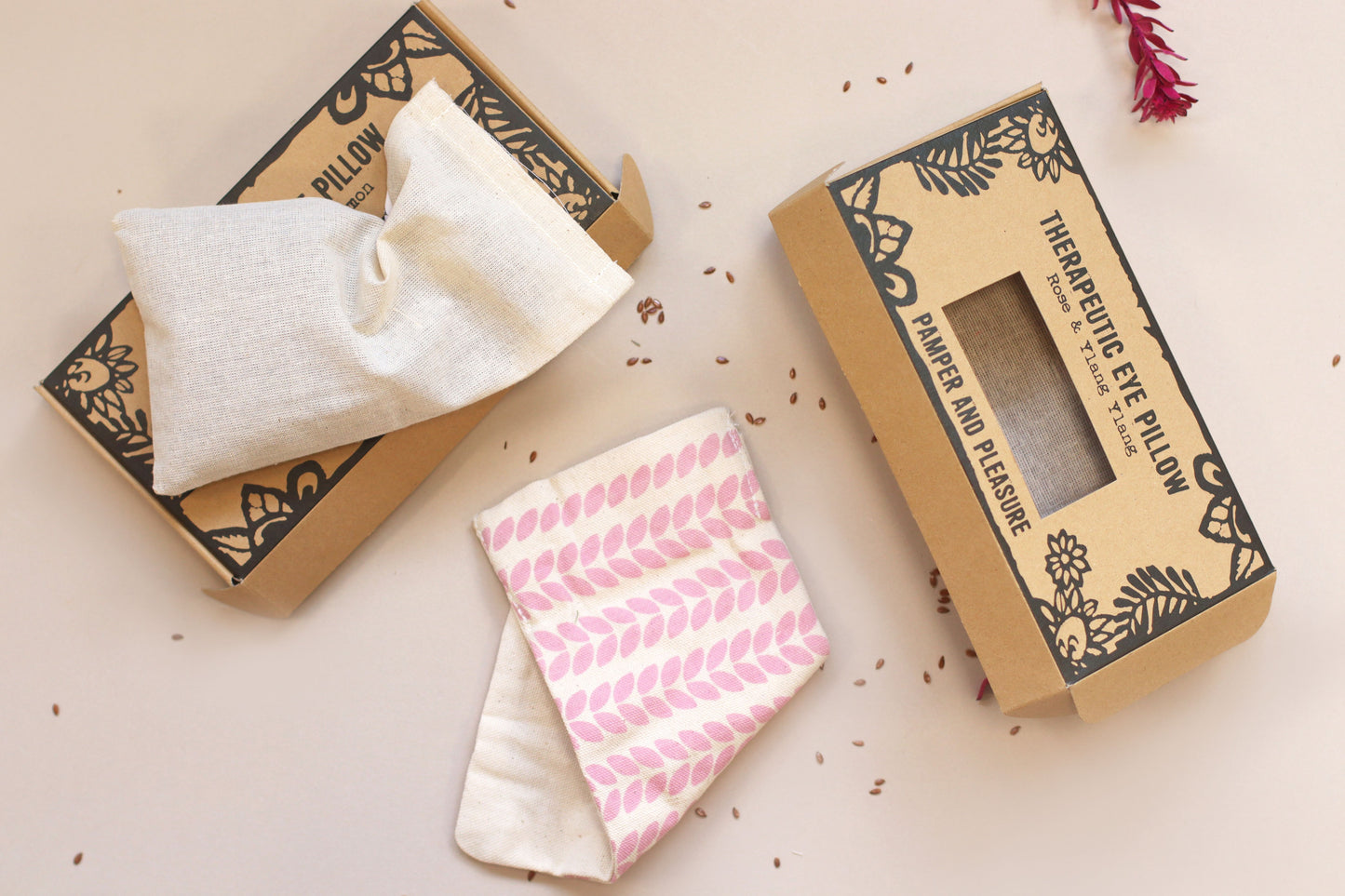 Agnes & Cat Eye Pillow - Pamper & Pleasure