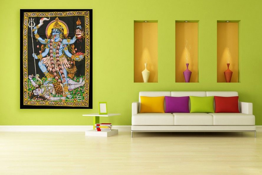 Indian Wall Art - Kali