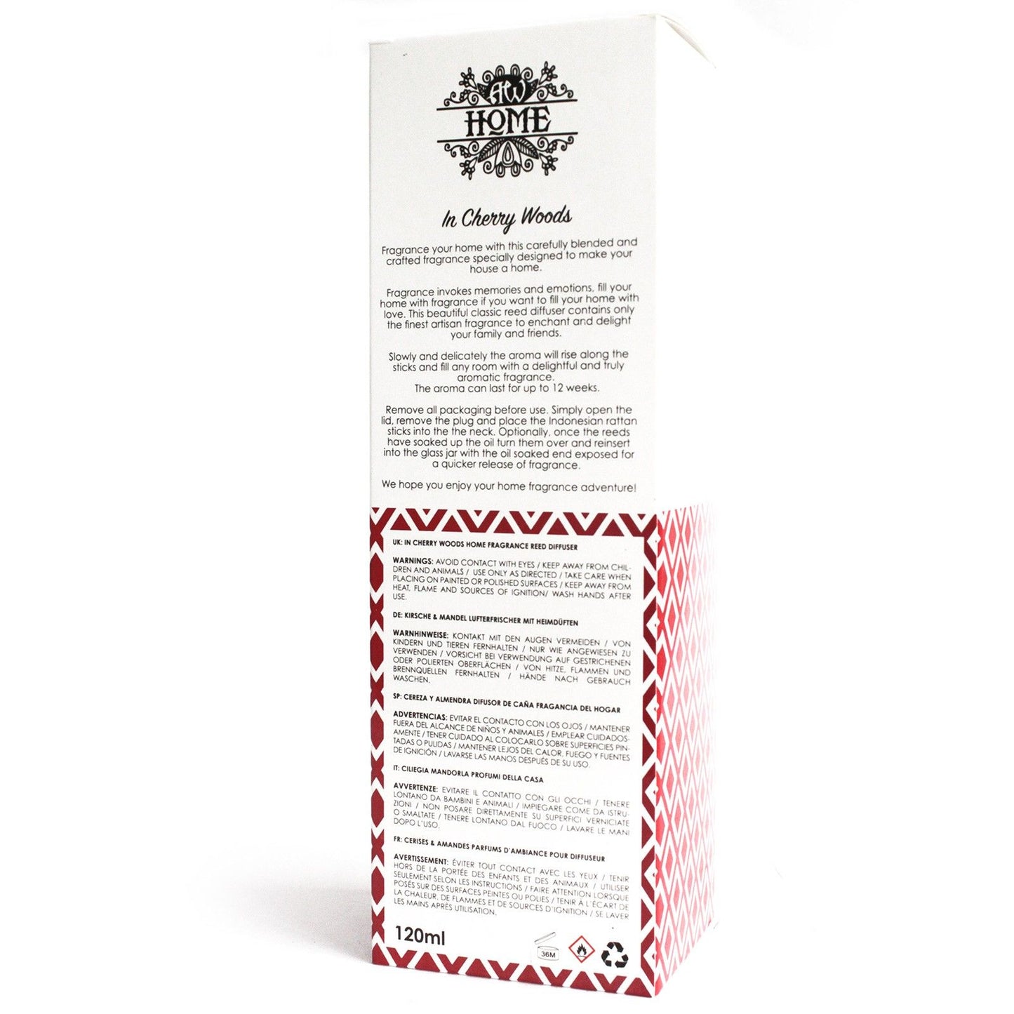 120ml Reed Diffuser - In Cherry Woods