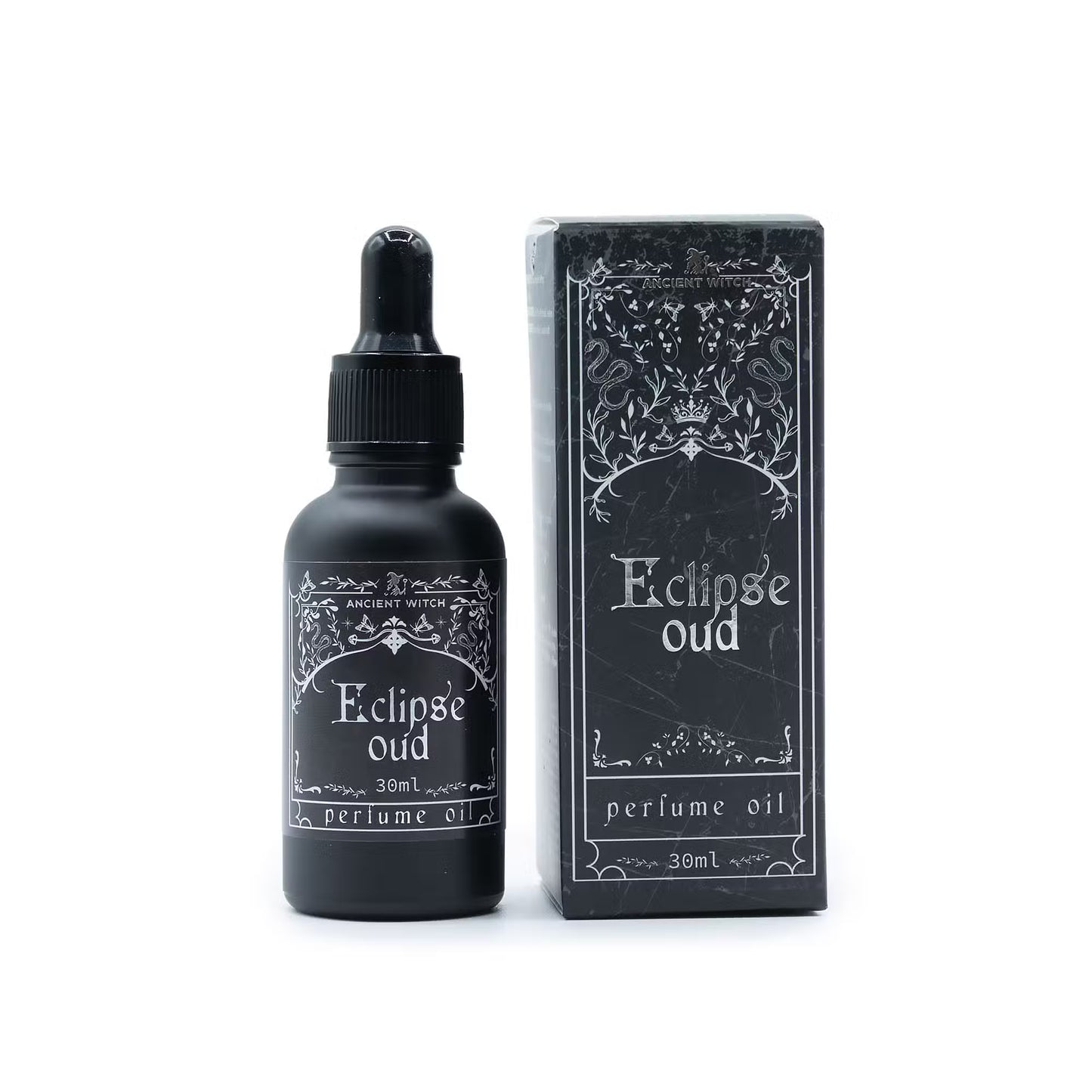 Dark Ritual Pamper Gift Set | Ancient Witch Perfume Oils, Crystal Bath Bomb & Bubblegum Whipped Soap