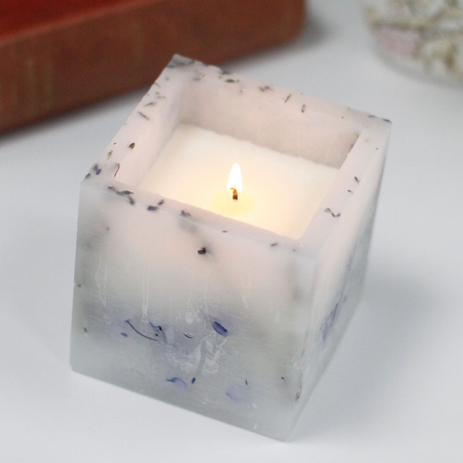Enchanted Candle - Large Square - Lavender