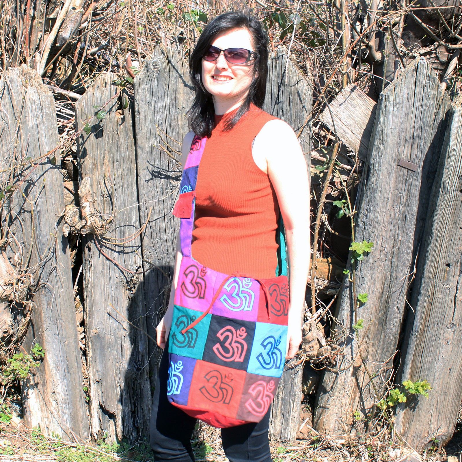 Cotton Patch Sling Bags - OM