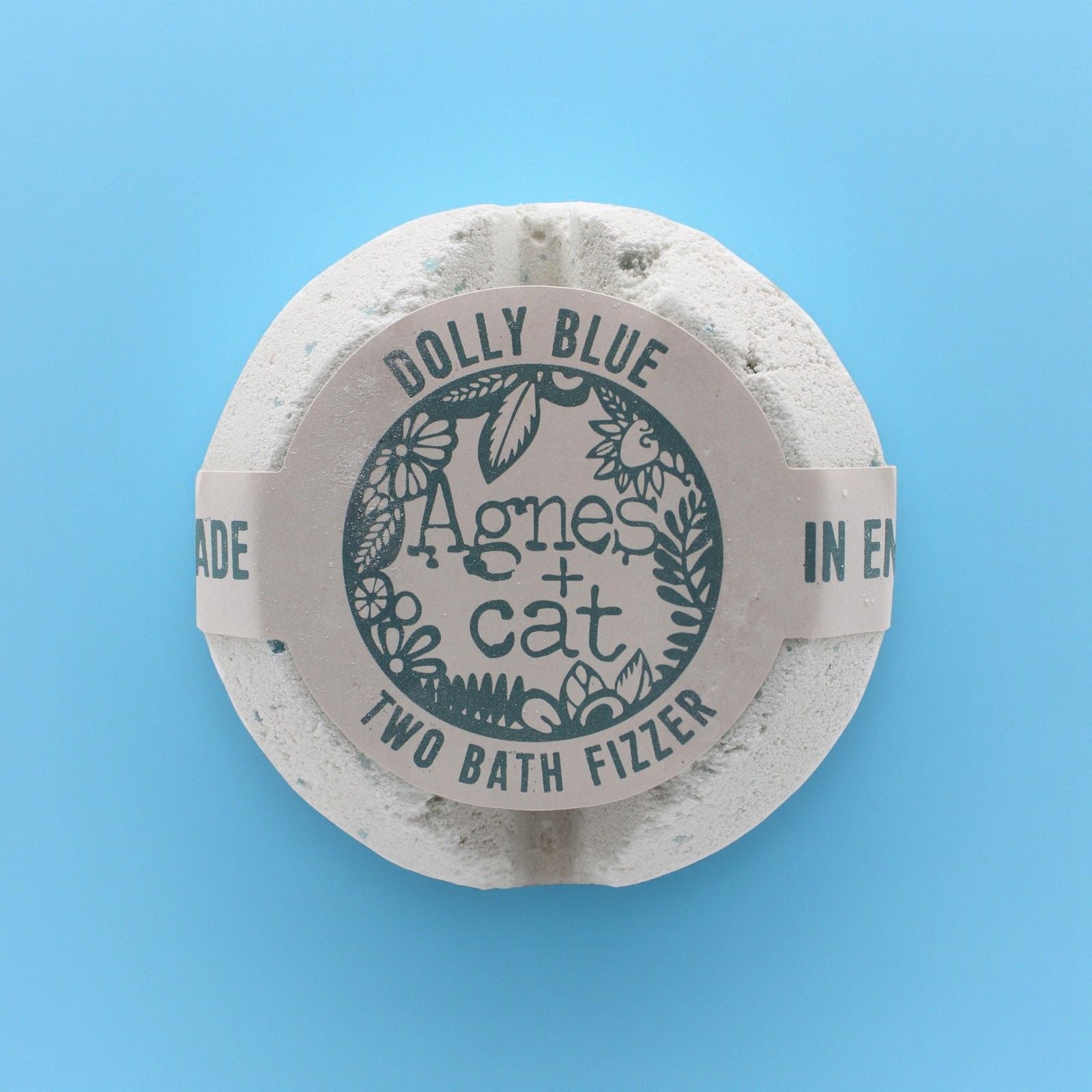 Agnes + Cat Bath Fizzer - Dolly Blue