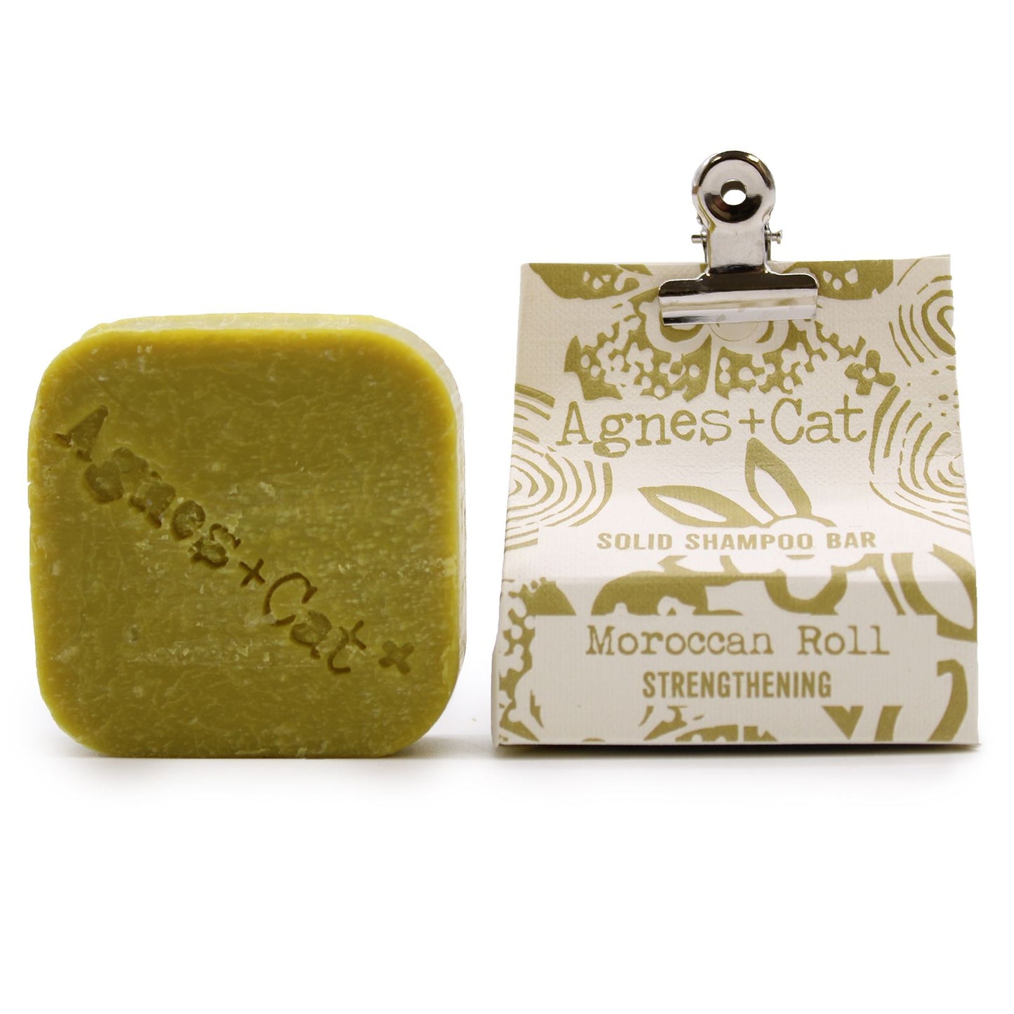 Agnes + Cat Moroccan Roll Solid Shampoo