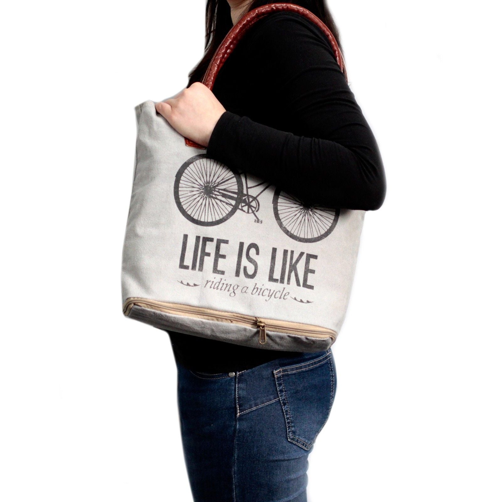 Vintage Bag - Bicycle-Expandable