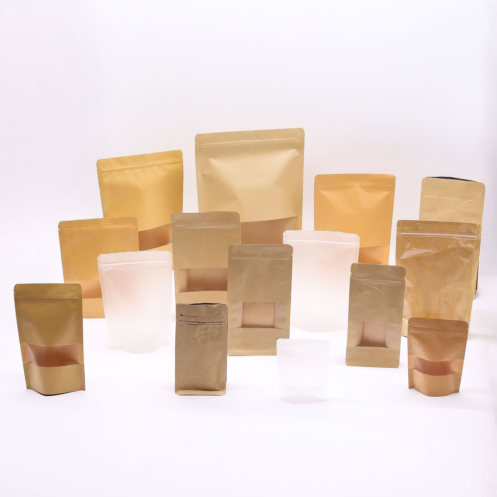 Kraft Window Bag 12x20 cm