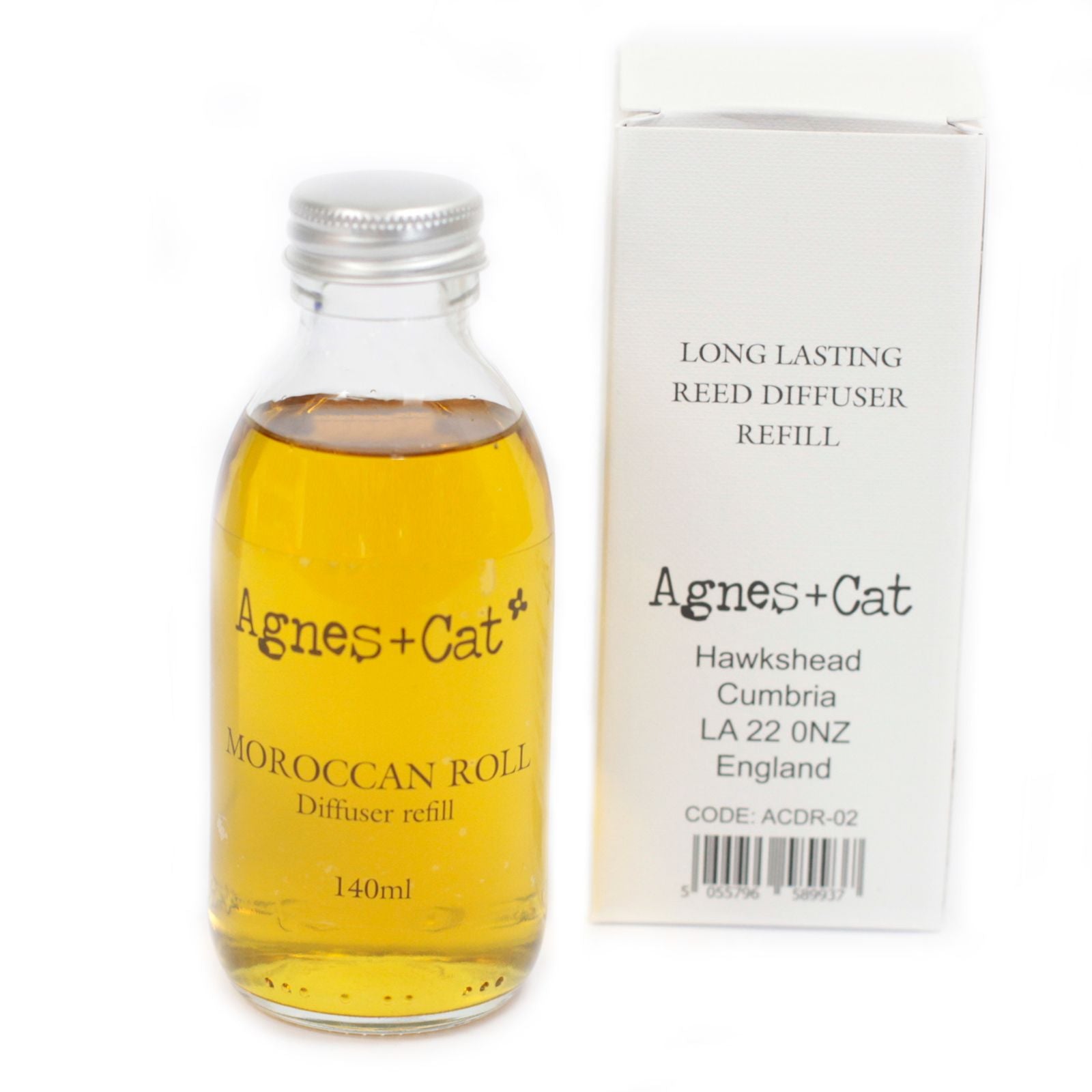 Agnes + Cat Reed Diffuser Refill - Moroccan Roll 150ml