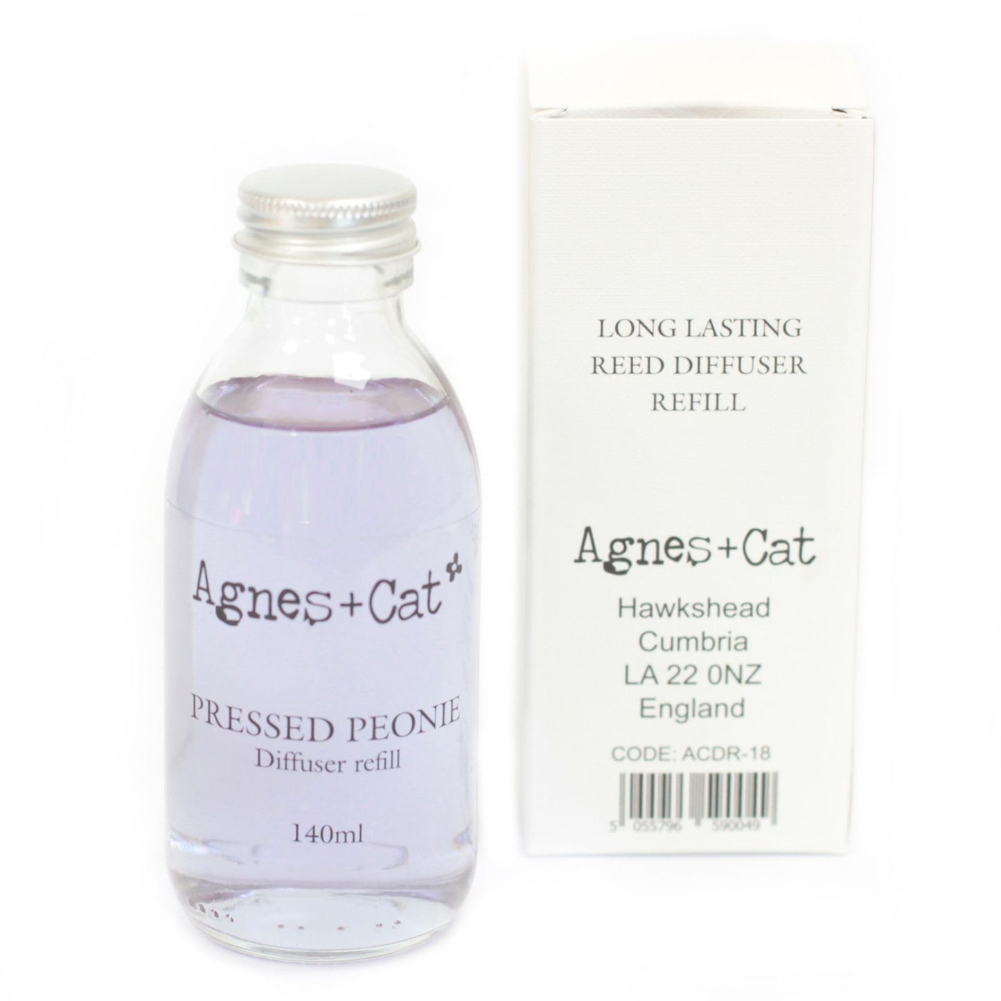 Agnes + Cat Reed Diffuser Refill - Pressed Peonies 150ml