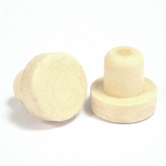 A round wooden imitation cap designed for sealing glass reed diffuser bottles.