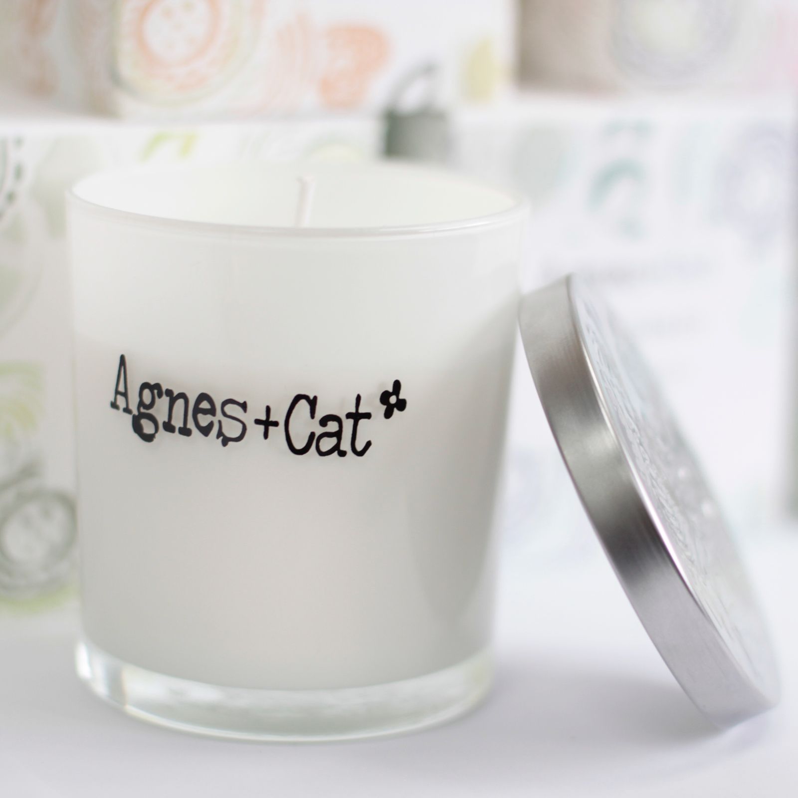 Agnes + Cat Votive Candle - Tea and Roses