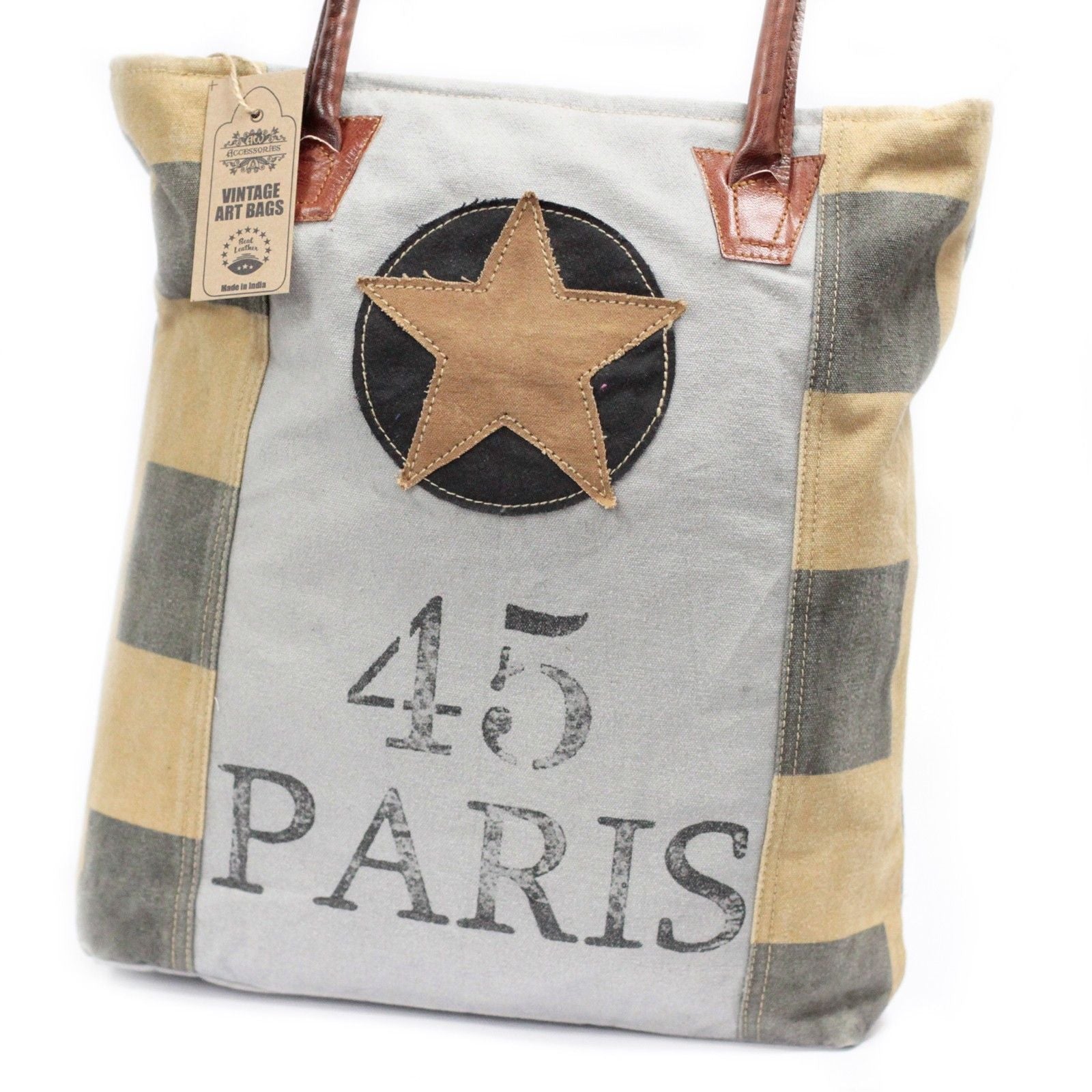 Vintage Bag - Paris Star