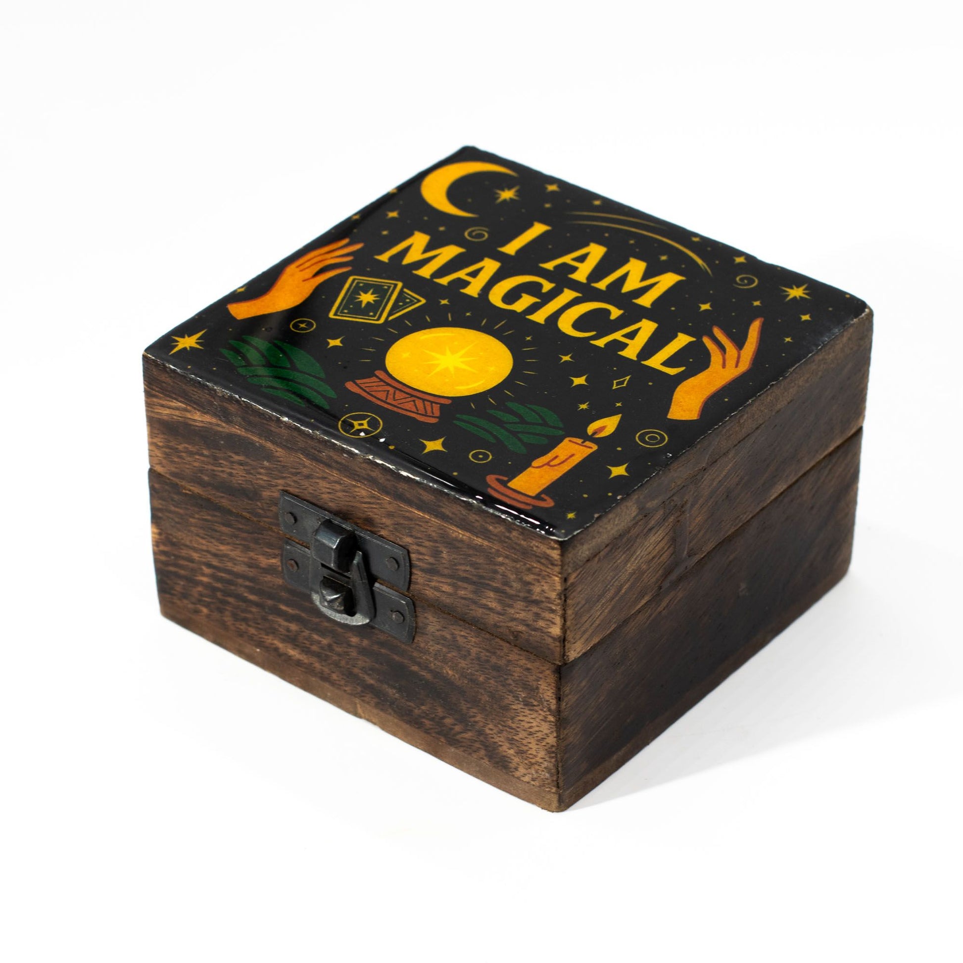 Small Enamelled Box  - I am Magical