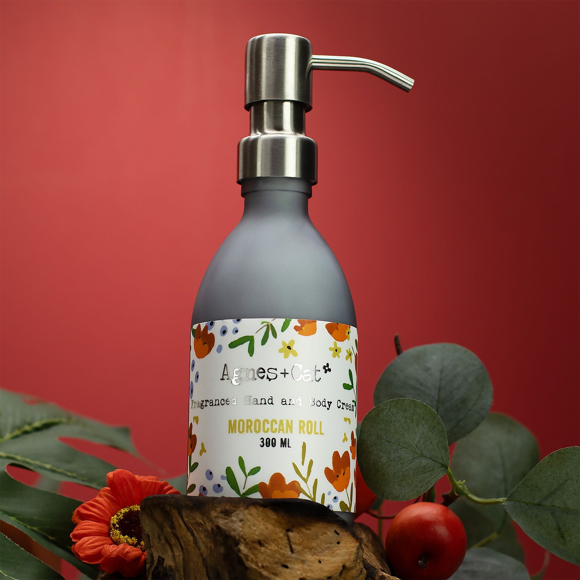 Smooth white moisturising cream being applied to skin, showing its non-greasy texture and hydrating qualities.