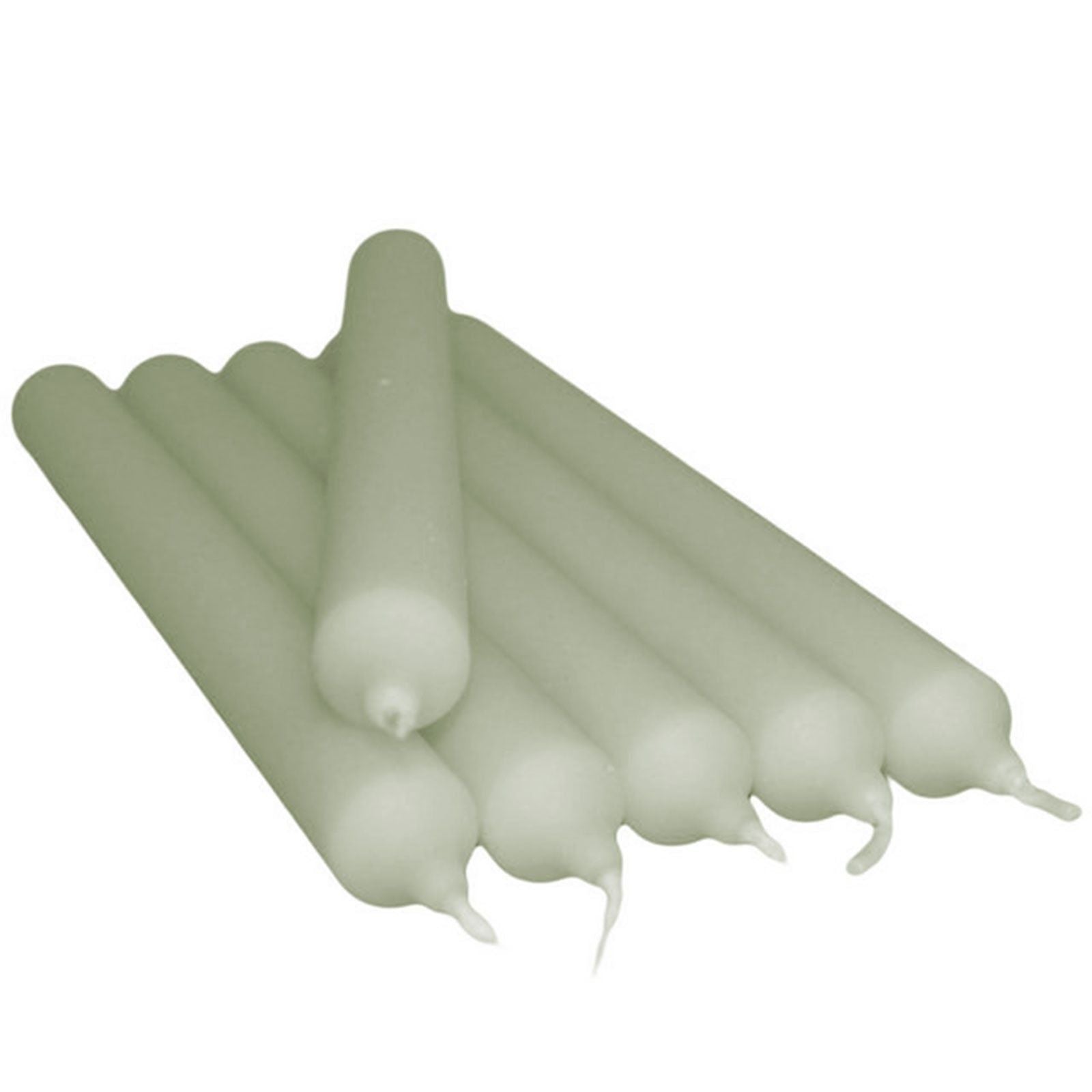 Elegant tall dinner candle featuring a sophisticated grey and white marble effect pattern.