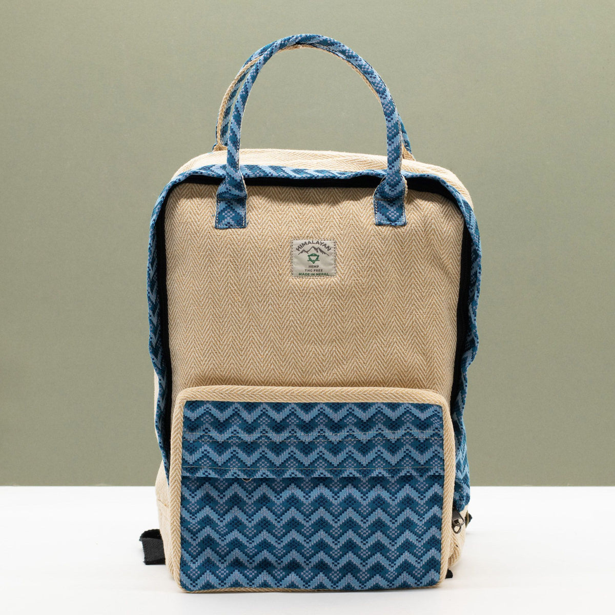 Large Kathmandu Backpack - Dhaka Design (39x28x13cm)