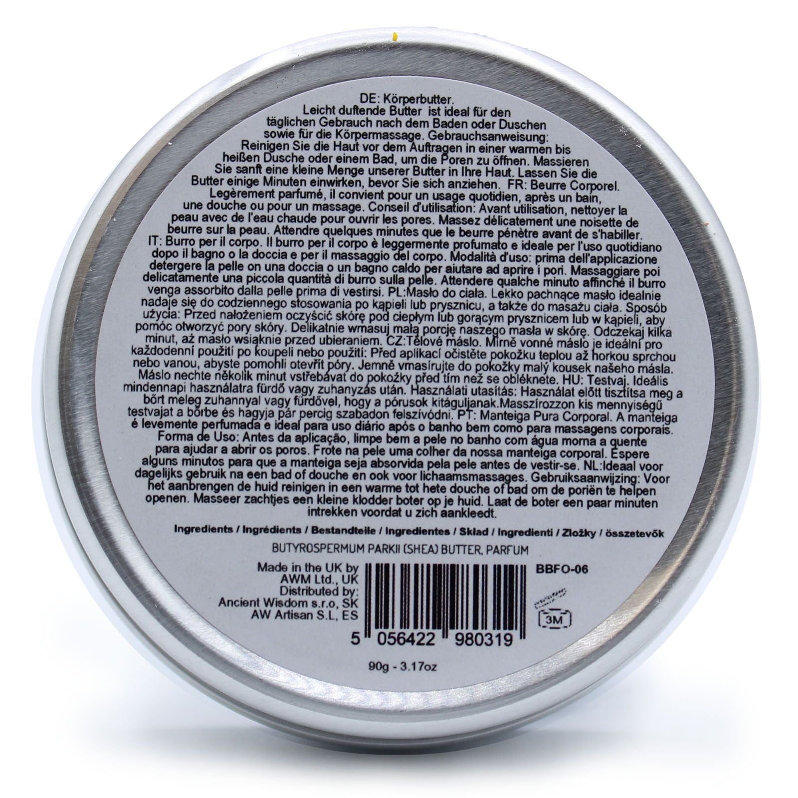 Scented Shea Body Butter 90g - Fluffy Marshmallow