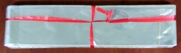 Clear resealable polypropylene bags for professional product packaging and display.
