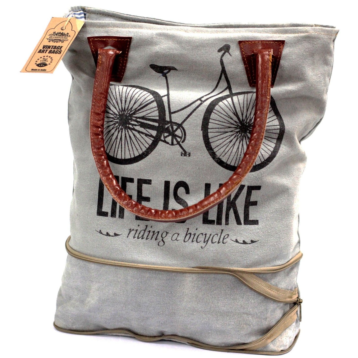 Vintage Bag - Bicycle-Expandable