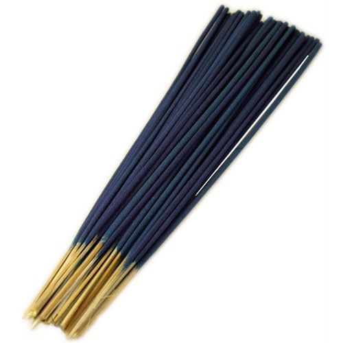 Large bundle of high-quality purple incense sticks for home fragrance.