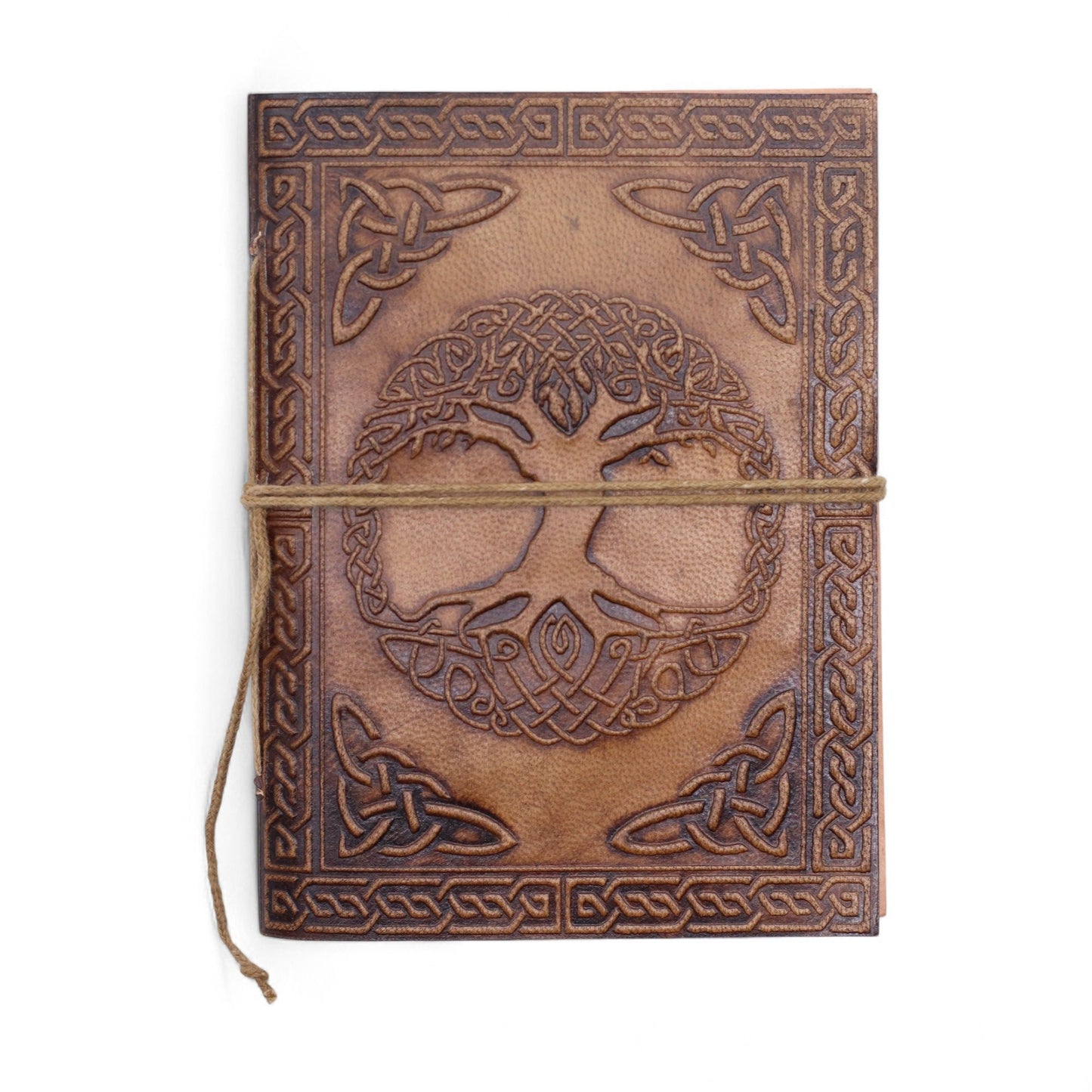 Assorted Esoteric Leather Notebooks - 15x11.5 cm