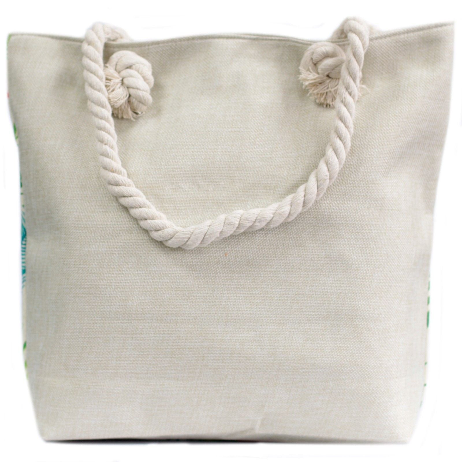 Rope Handle Bag - Tropical Toucan