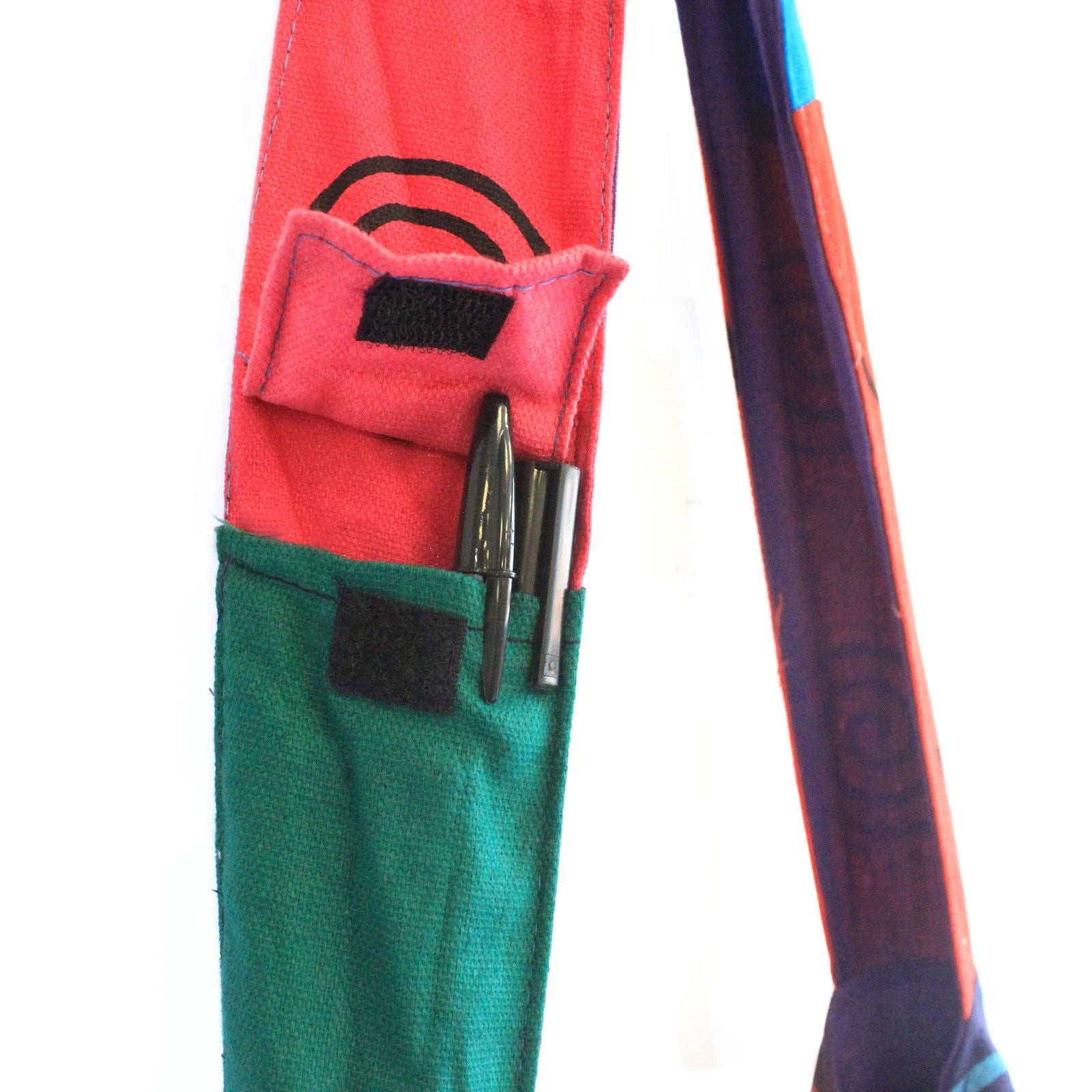 Cotton Patch Sling Bags - Spiral