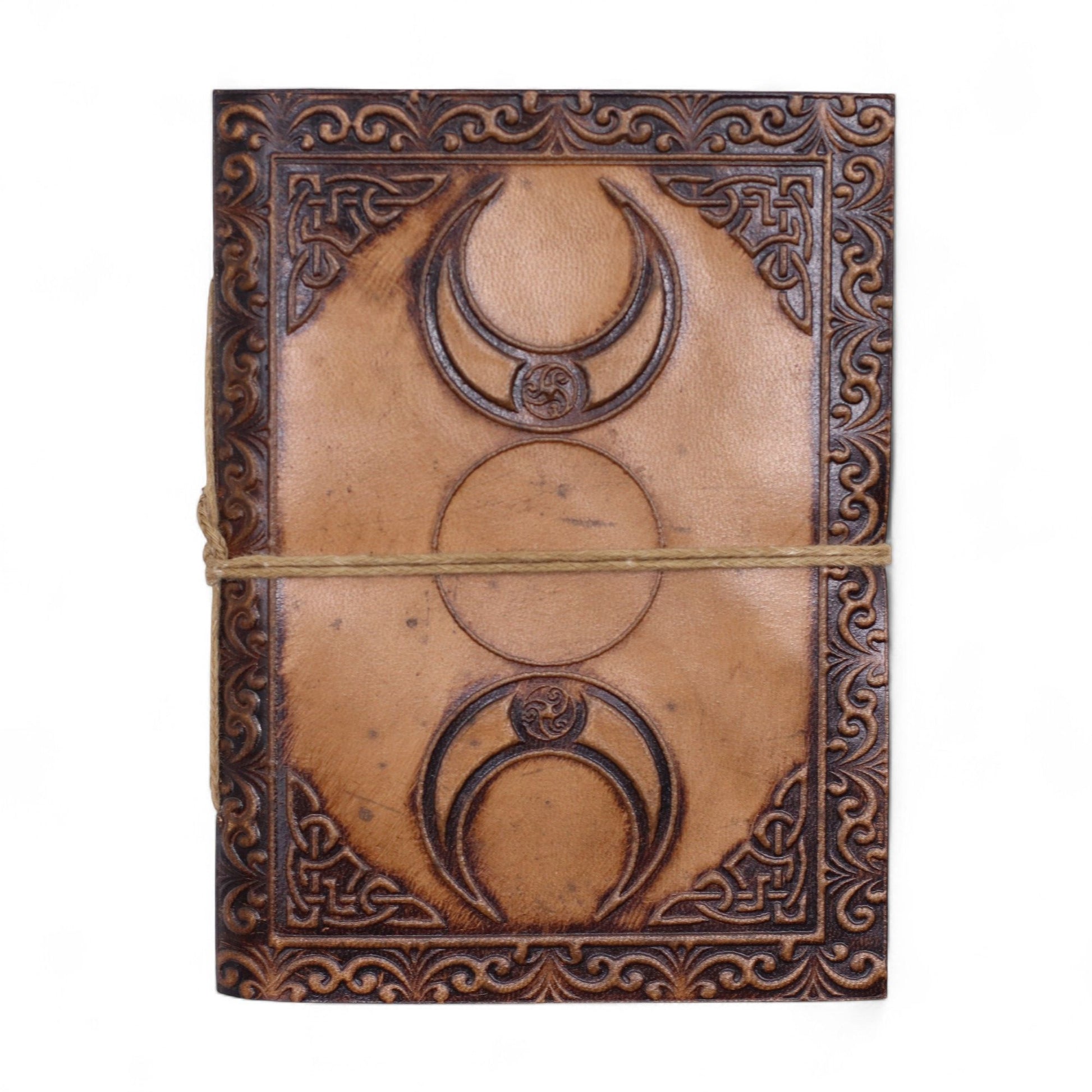 Assorted Esoteric Leather Notebooks - 15x11.5 cm