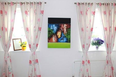 Abstract Buddha Green Long 60x80cm