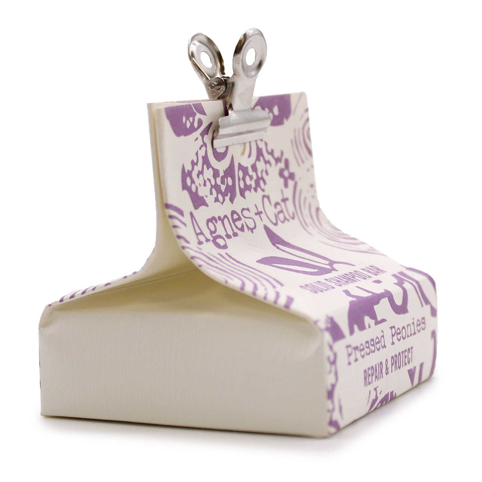 Agnes + Cat Pressed Peonies Solid Shampoo