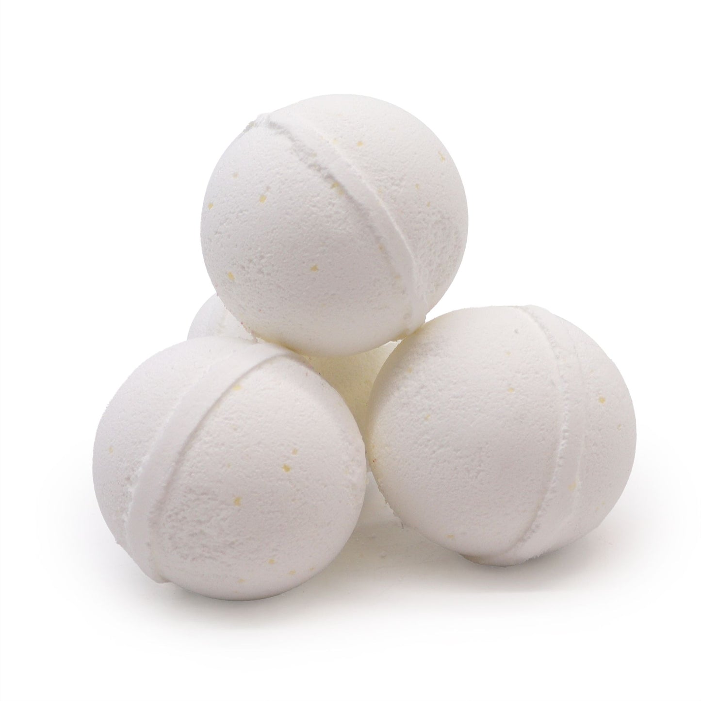 A vibrant fizzy bath bomb dissolving in water, releasing refreshing aromatherapy scents.