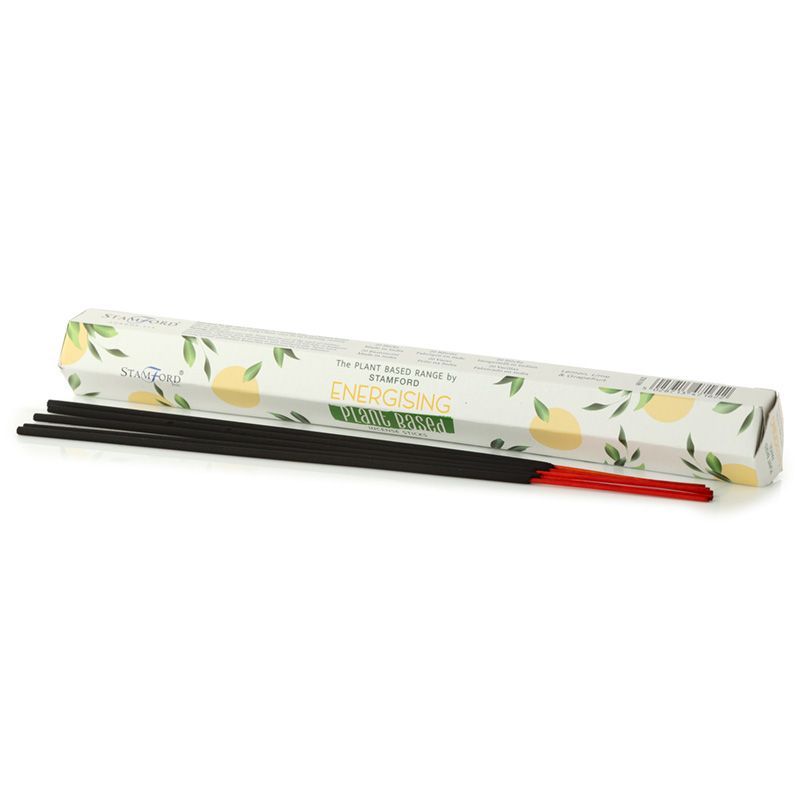 Handcrafted natural plant based incense sticks in a minimalist bundle.