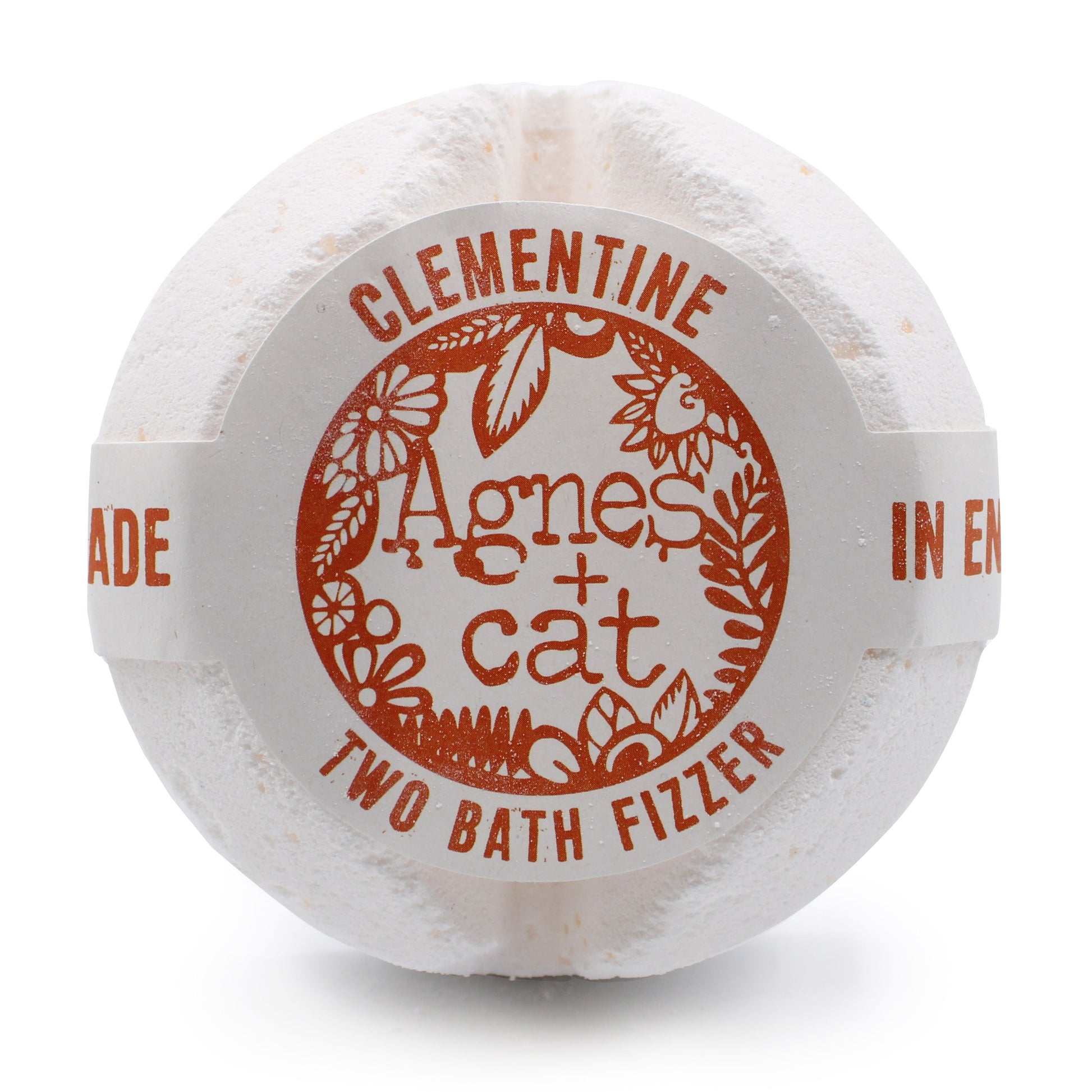 Agnes + Cat Bath Fizzer - Clementine