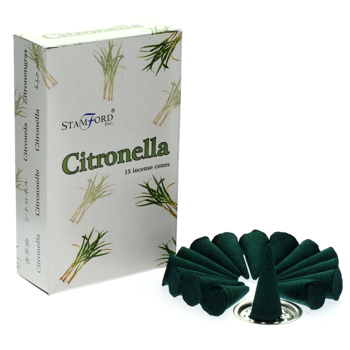 A pile of dark brown incense cones with a fresh citrus scent, ideal for home fragrance and relaxation.