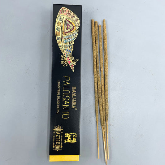 Handcrafted smudge incense sticks with a natural textured finish, perfect for spiritual cleansing and meditation.