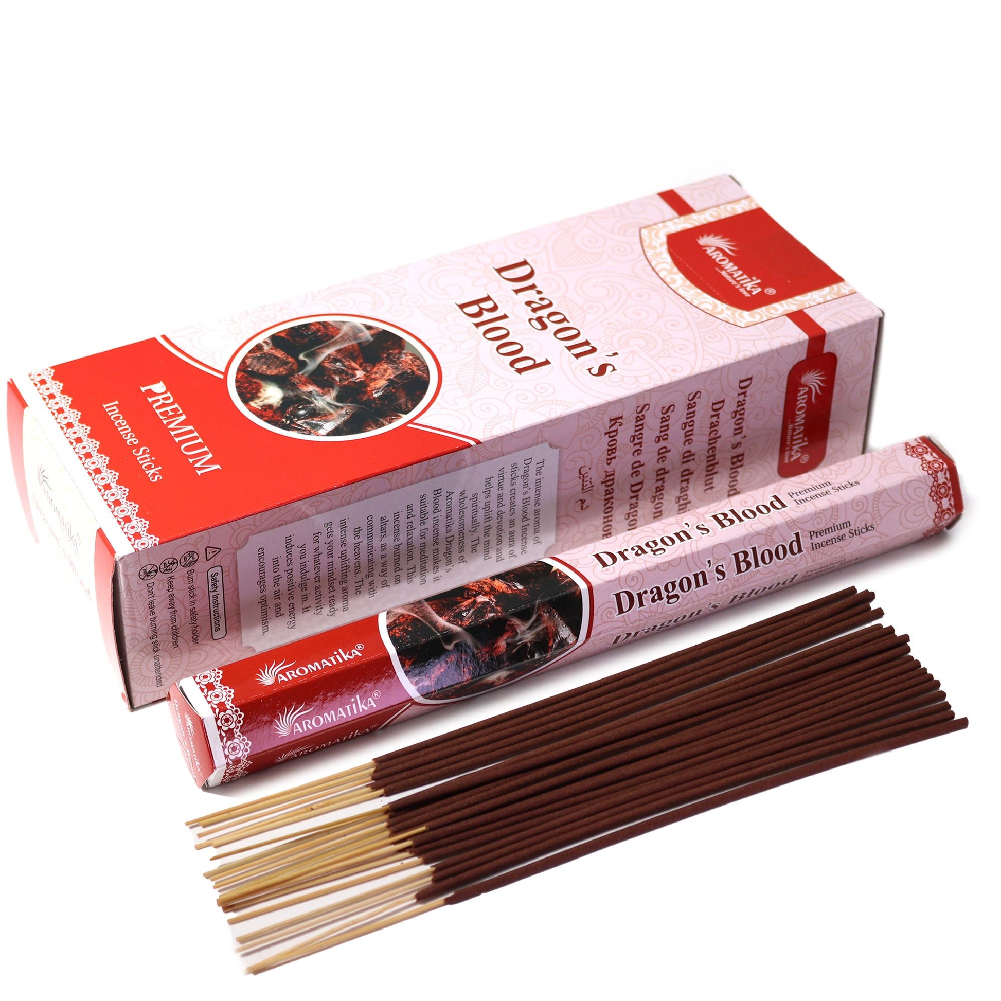 Aromatika Charcoal Free Hex Incense - Dragons Blood