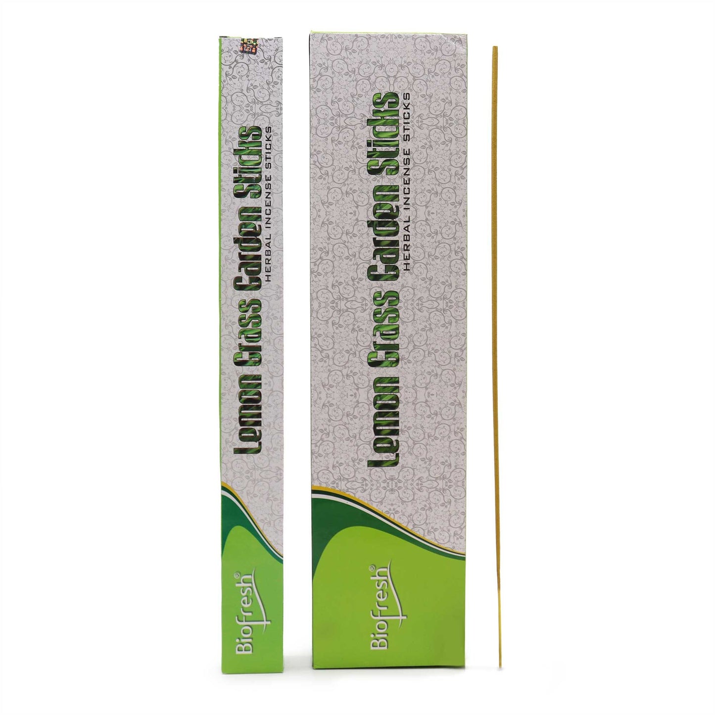 Extra long 50cm lemongrass scented garden incense sticks in a bundle for outdoor use.